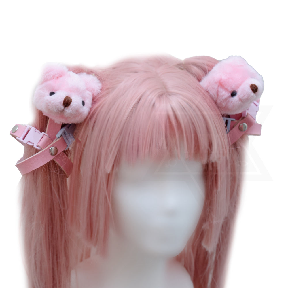 Pink little bears hair accessory