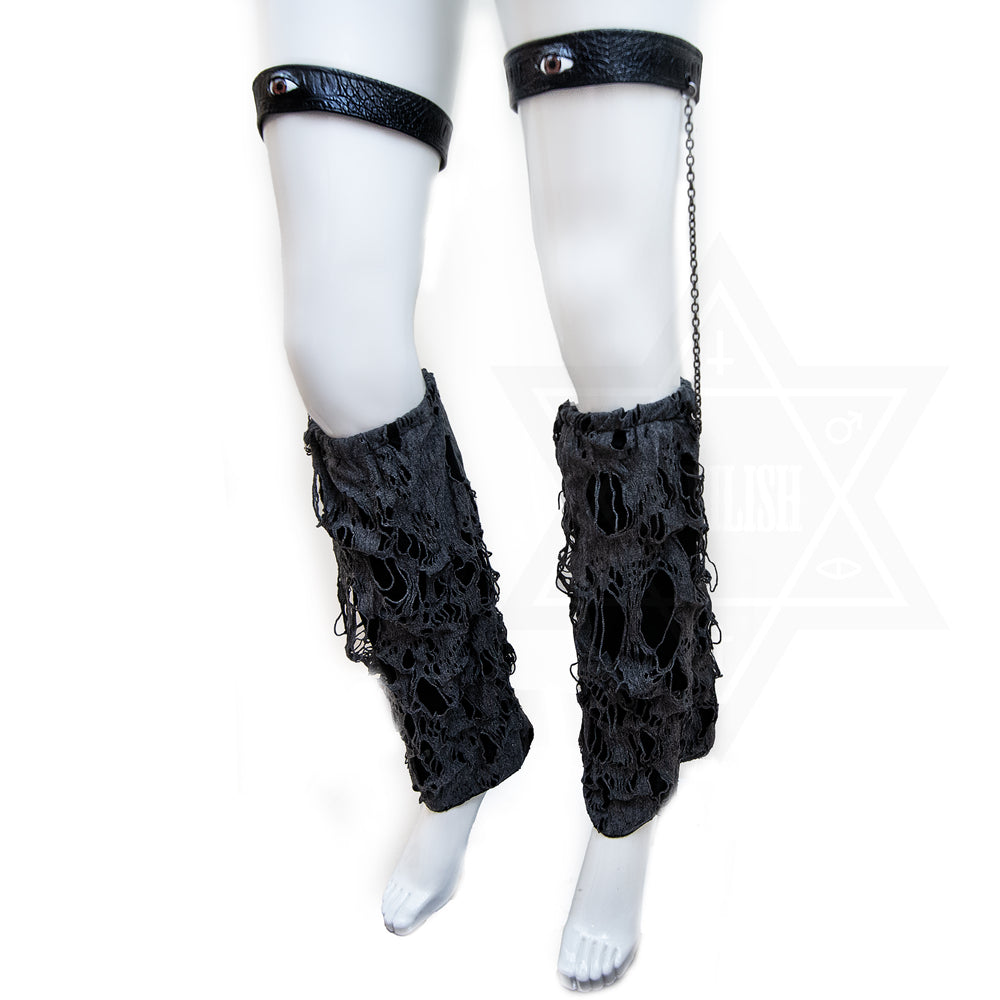 Dark Demon garter set