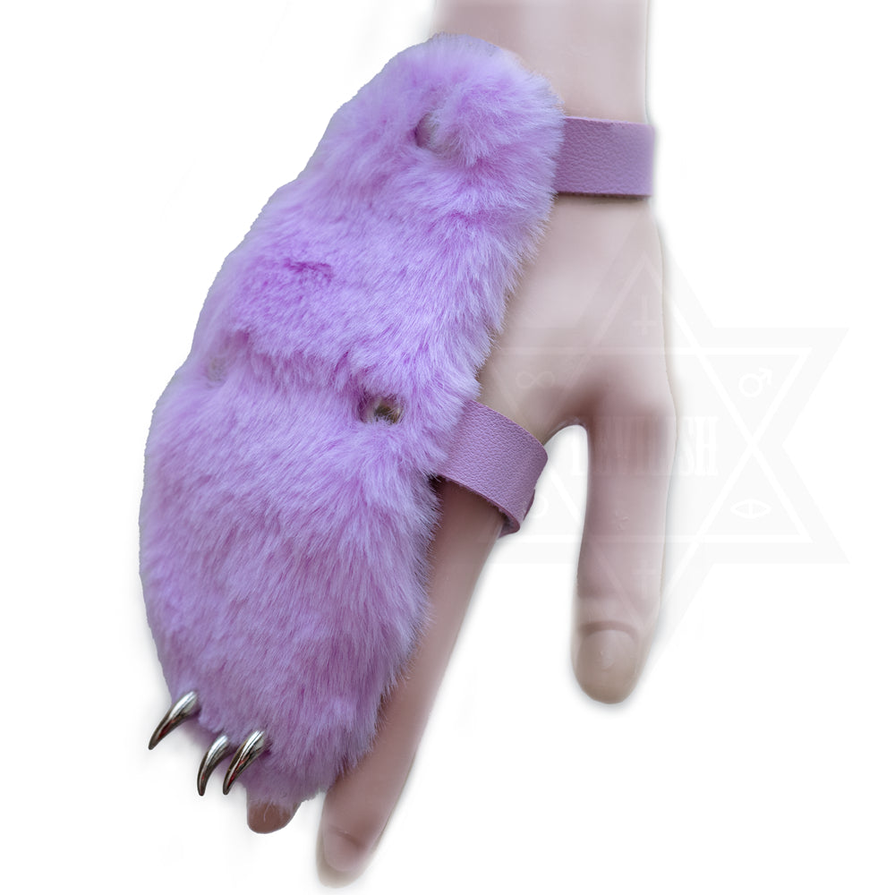 Fluffy monster hand wear