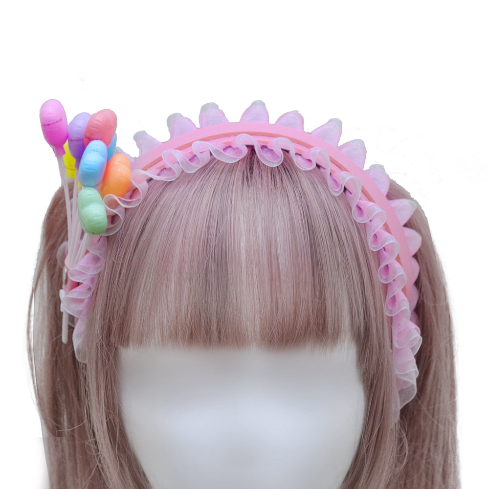 Zombie doll headband