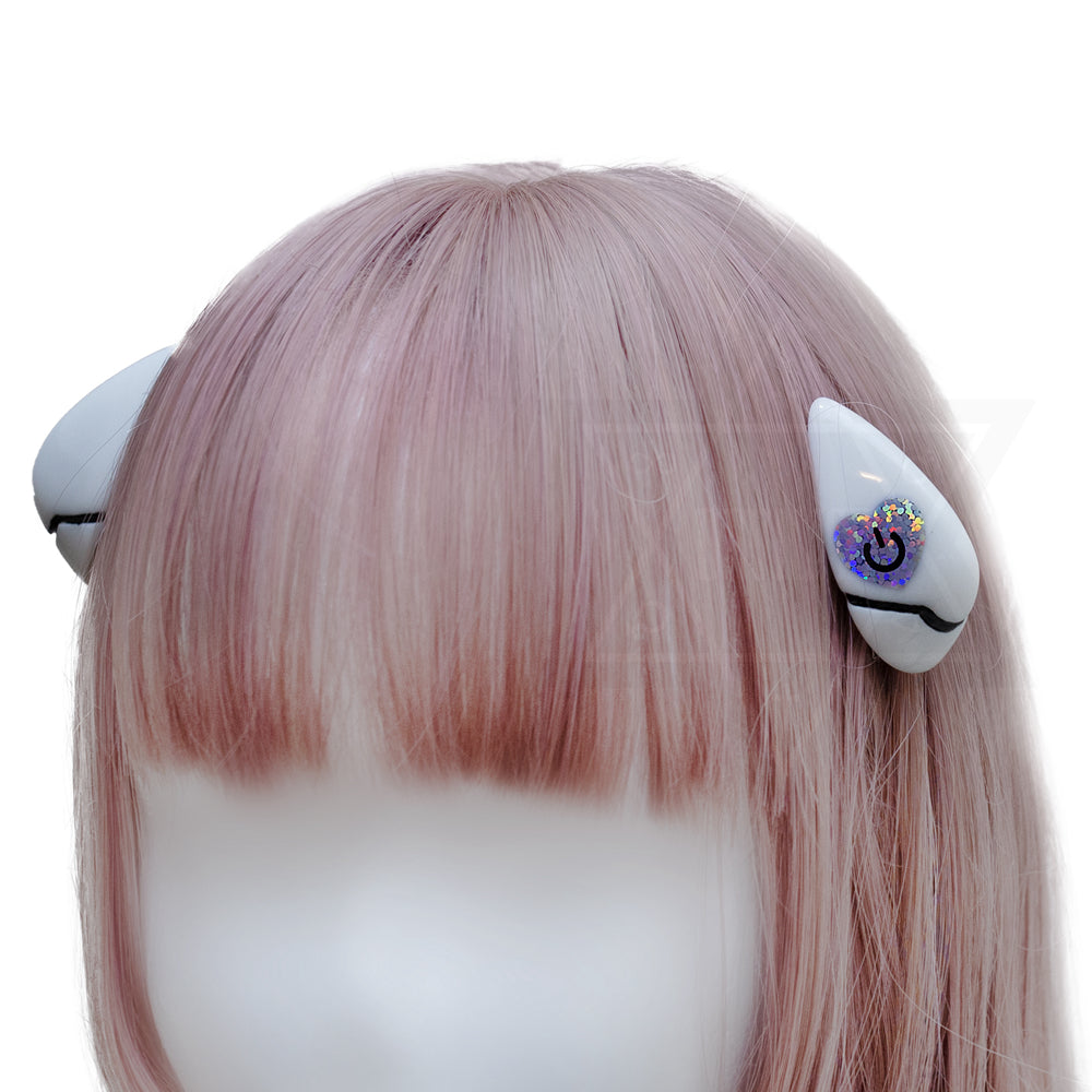 Love, death, cyber doll hair clips