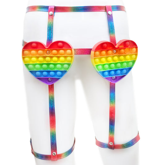 Don’t play with my heart bottom harness