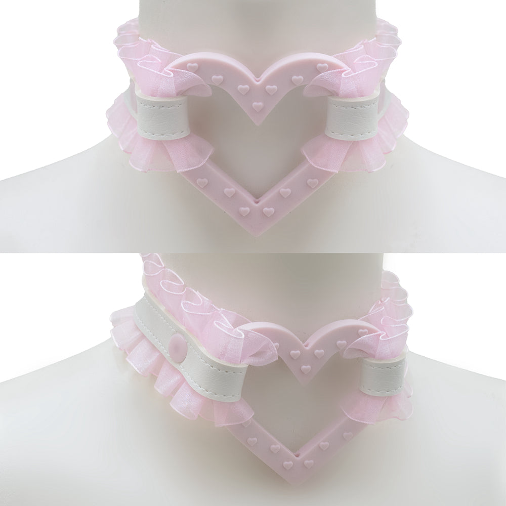 Pinkish MOOD choker