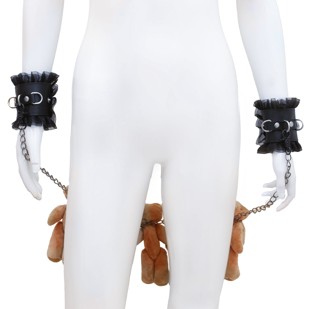 Devilish bears bangle set