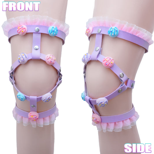 Ice Cream Chillin‘ Chillin knee garter