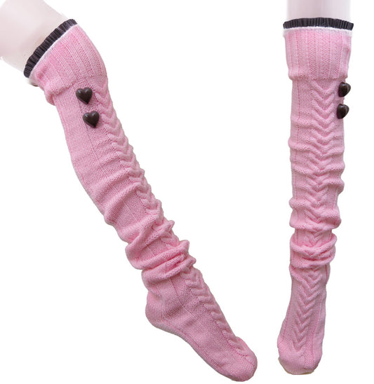 Strawberry chocolate flavor knee high socks