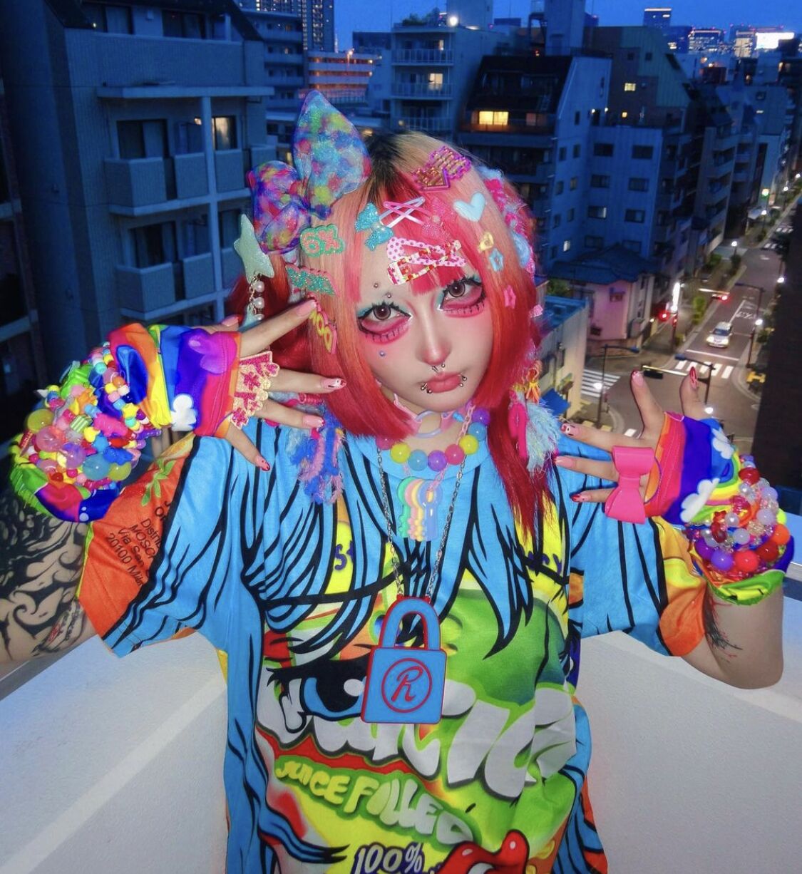 国内で当店のみ Devil666ish - Pastel sky choker Pastel life choker – DEVILISH
