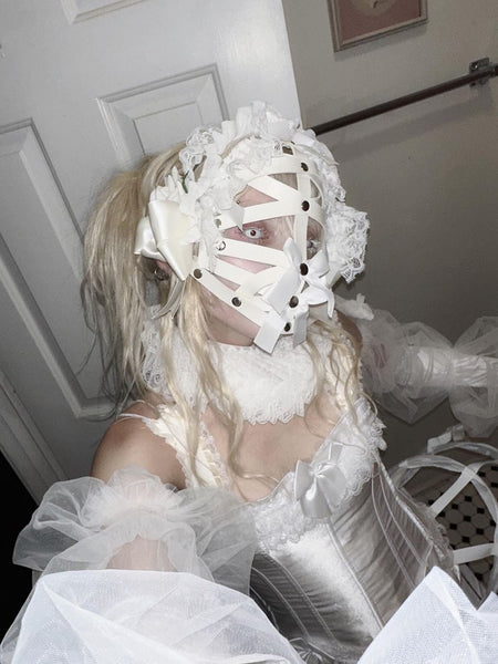 Girly fetish face mask