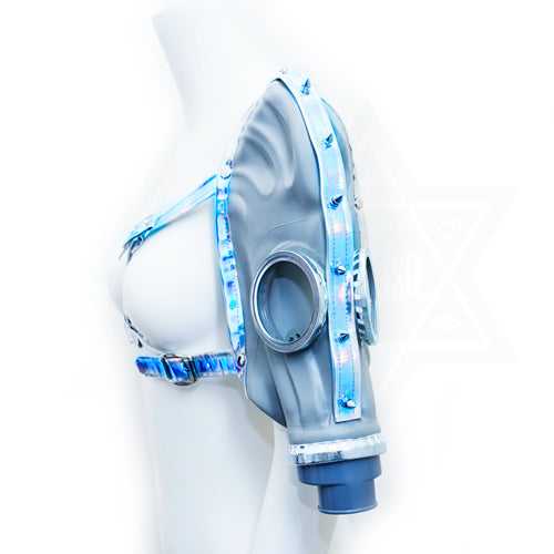 Gas mask harness