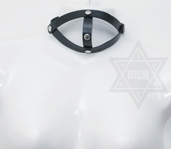 Evil eye choker/garter