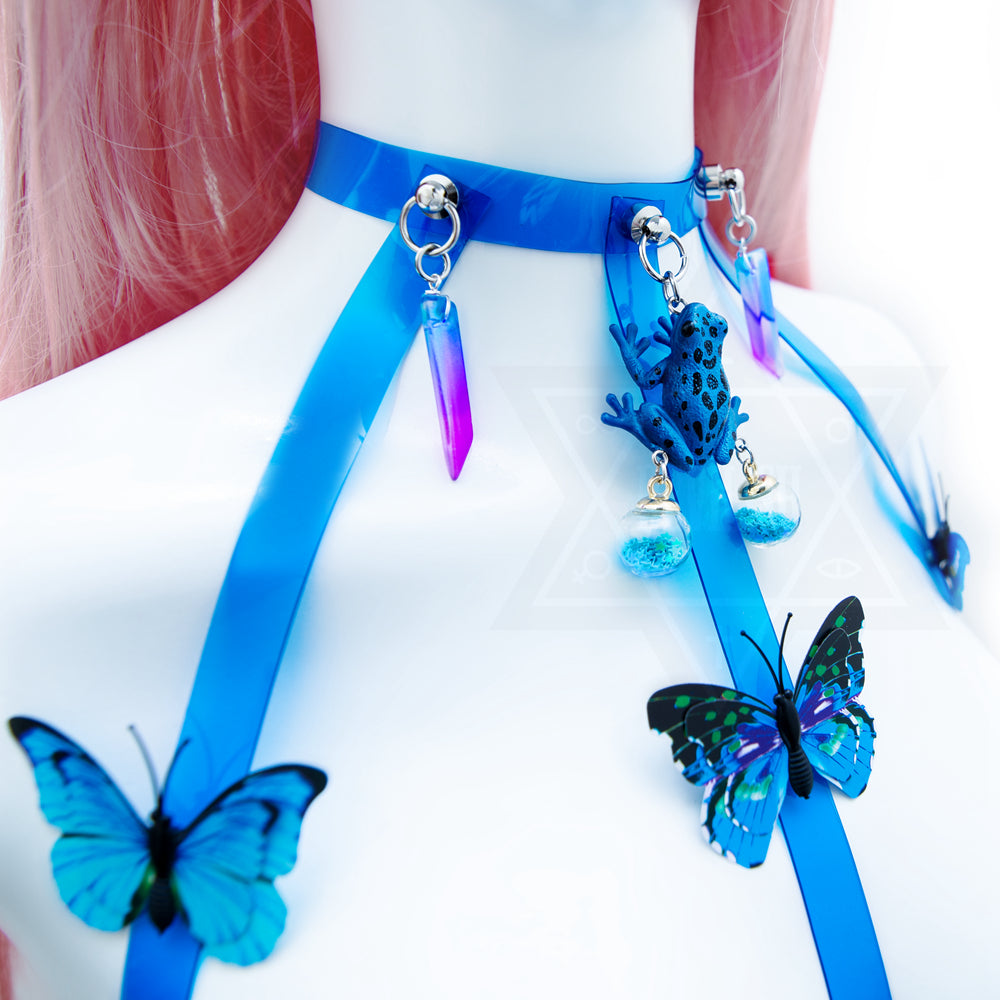 Blue witch harness