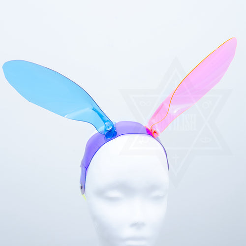 Neon Rabbit Cap Neon rabbit headpiece – DEVILISH