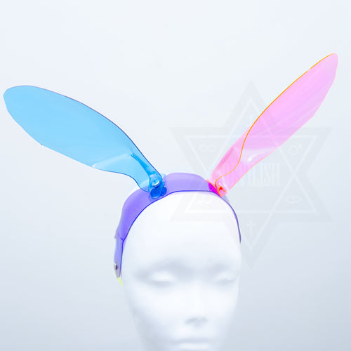 Neon rabbit headpiece