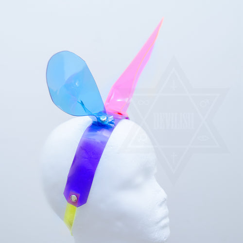 Neon Rabbit Cap Neon rabbit headpiece – DEVILISH