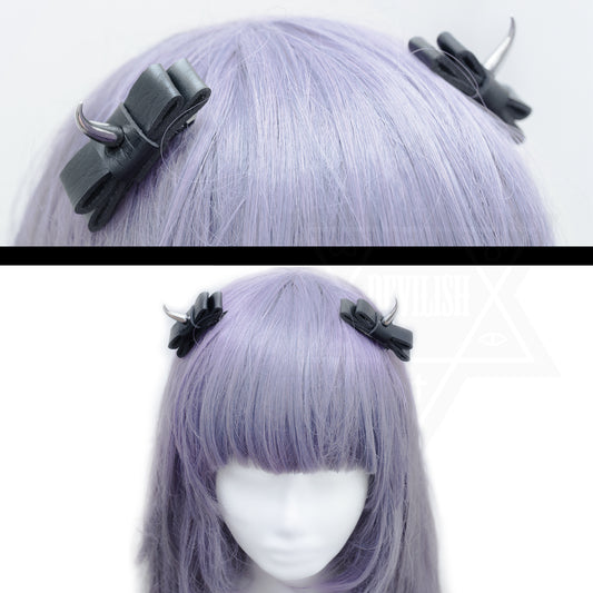 Evil girl hair clips*