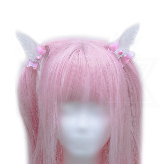 Magical girl twin tail hair accessory