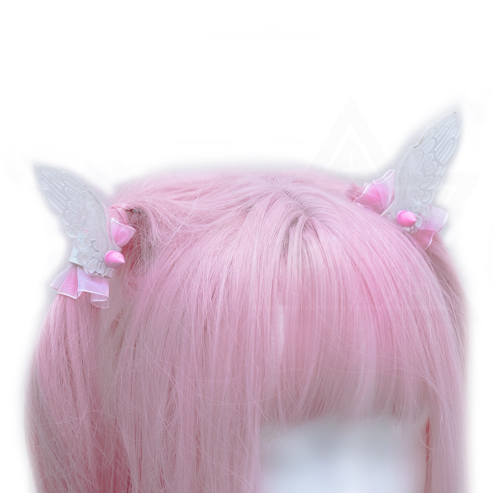 Magical girl twin tail hair accessory