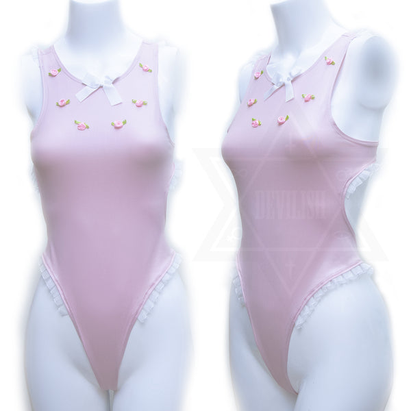 Pink wonderland bodysuit*
