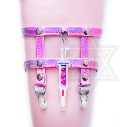 Strawberry injection garter