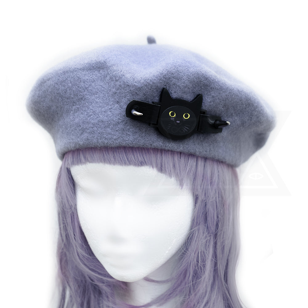 Black cat beret