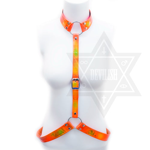 Orange soda harness