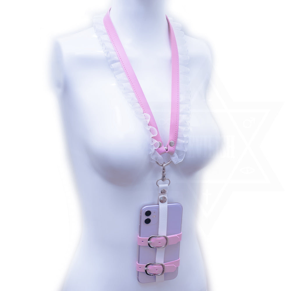 Strawberry milk phone harness*