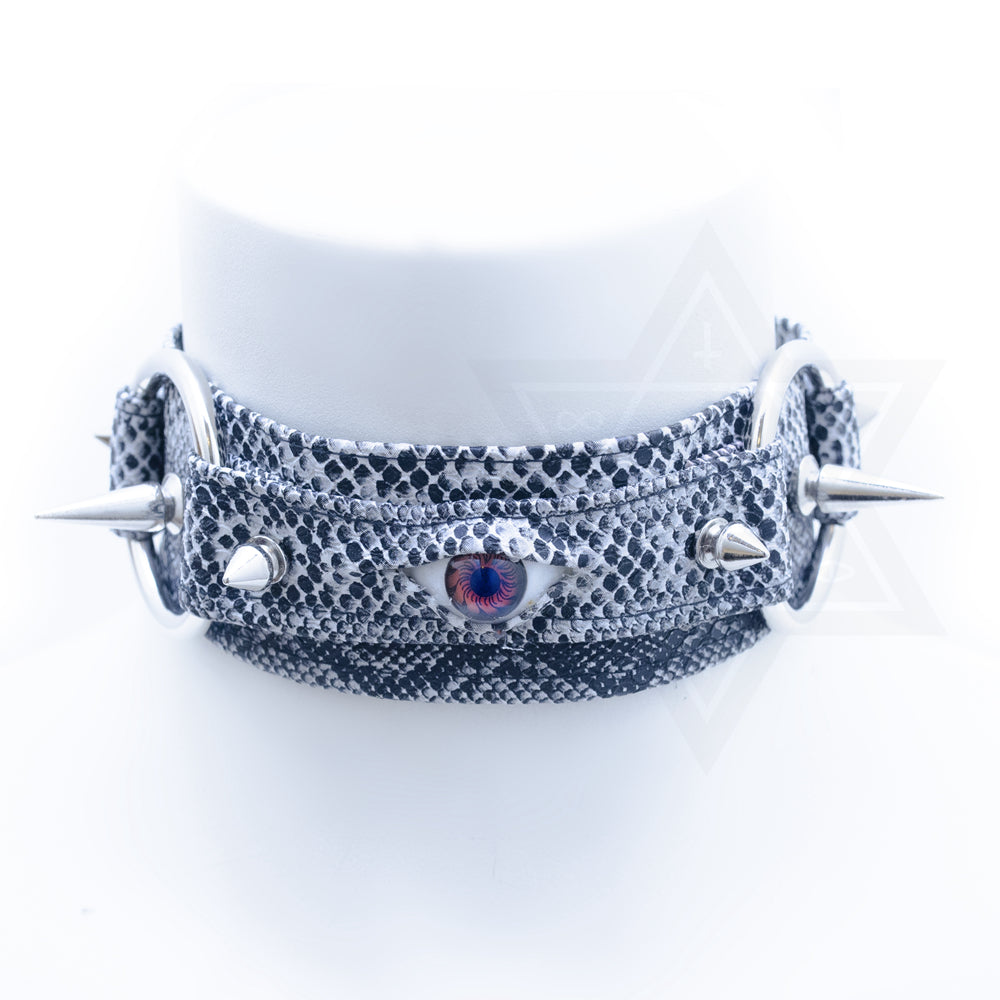 Snaky eye choker