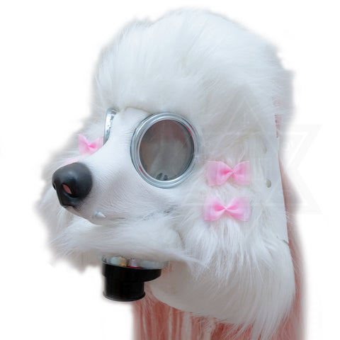 Fancy Poodle gas mask