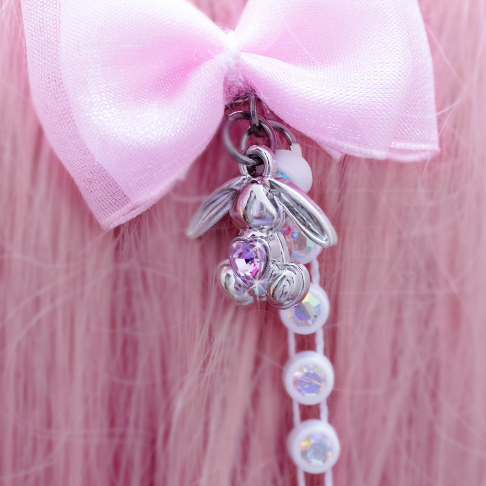 Bunny princess hair clips set
