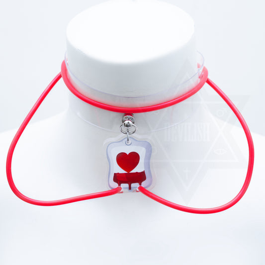 LOVE drip-feeding choker*