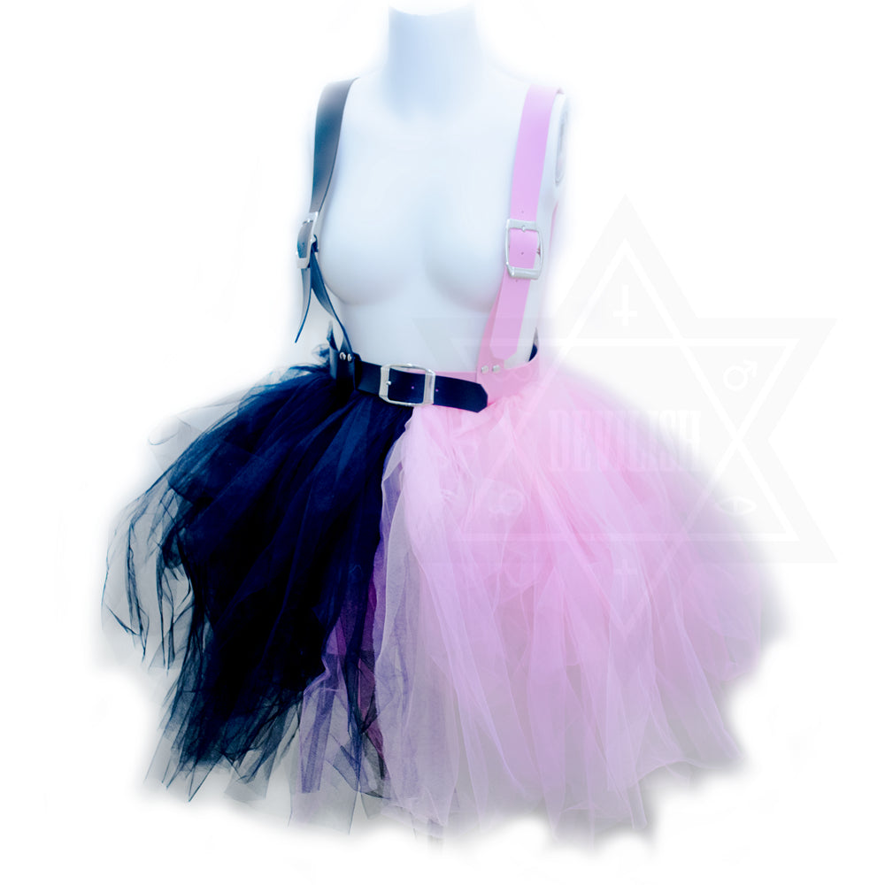 Two sided harness tutu