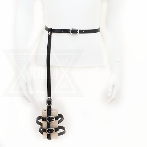 Phone harness garter belt（pastel,black)