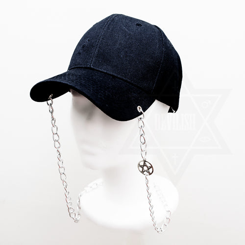 Pentagram chained cap*