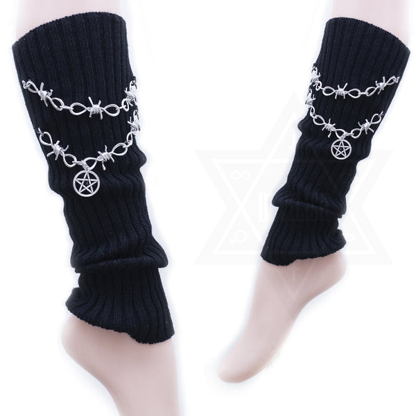 Leave me alone leg warmers