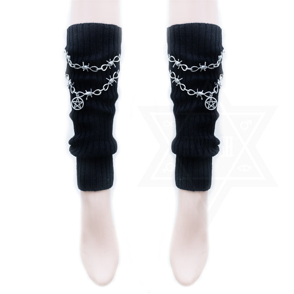 Leave me alone leg warmers