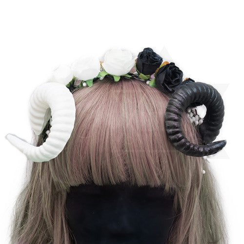 Yin and Yang hairband #headpiece