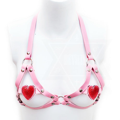 Strawberry heart harness