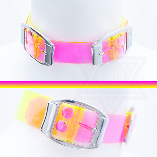 Neon party choker