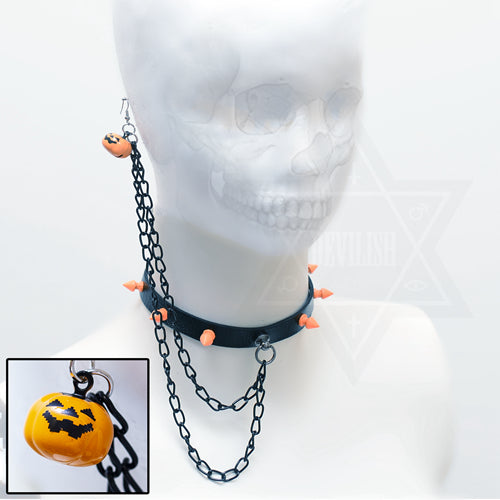 Halloween Earring Choker Set