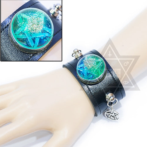 Pentagram ball bangle*