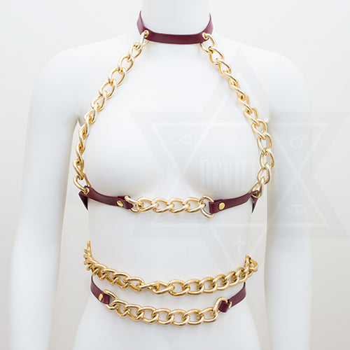 Body chain harness(golden)