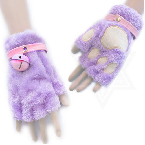 Cosmic kitty gloves*