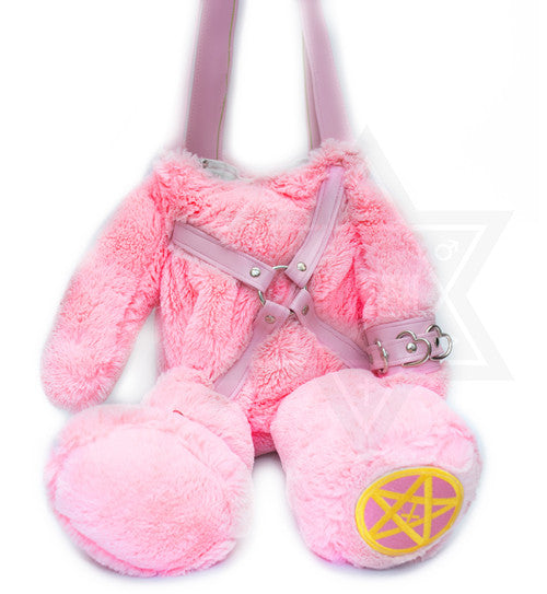 pink bondage character bag