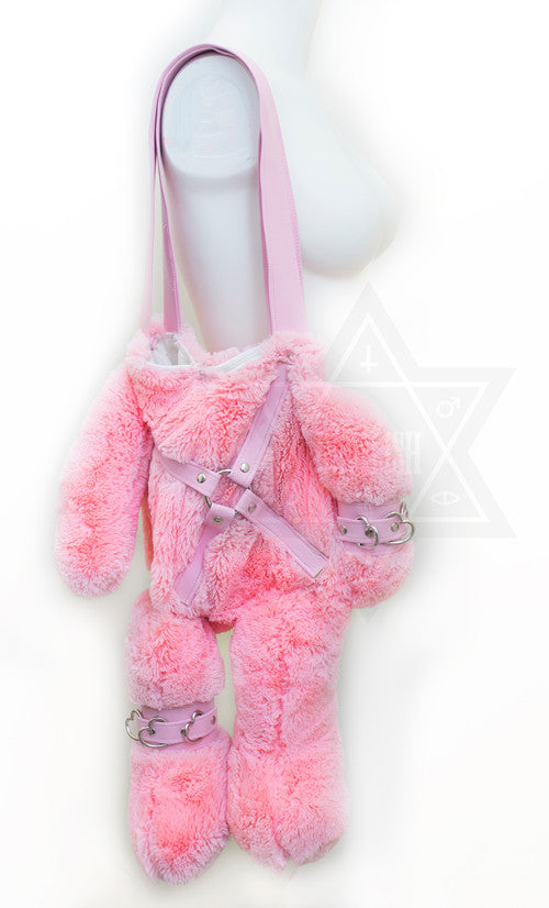 pink bondage character bag