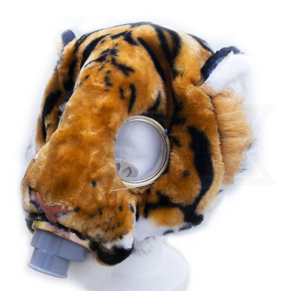 Devilish tiger gas mask