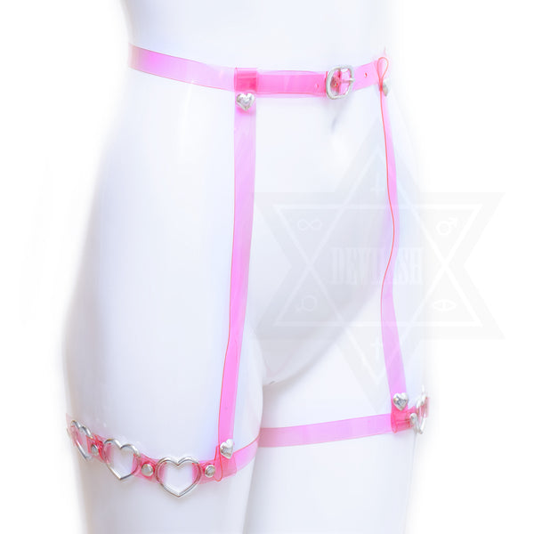 Brutally in love garter harness