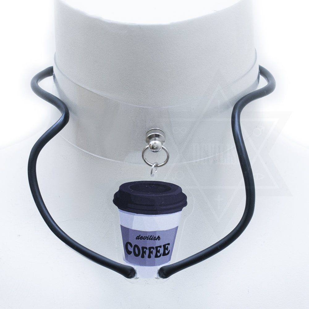 Coffee drip-feeding choker