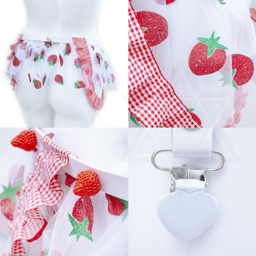 Strawberryholic garter belt