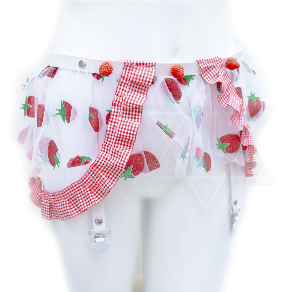 Strawberryholic garter belt