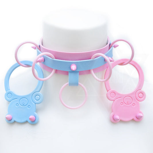 Pastel bear choker*